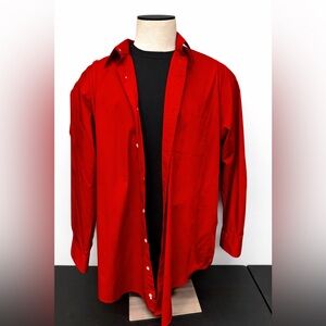 Lands' End Classic Red Shirt